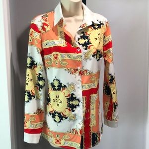 Colorful summer blouse